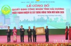 Hải Dương công bố quyết định hoàn thành nhiệm vụ xây dựng nông thôn mới