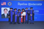 Ông Nguyễn Thanh Huy nhận bằng Tiến sĩ danh dự của Đại học Apollos, Hoa ...